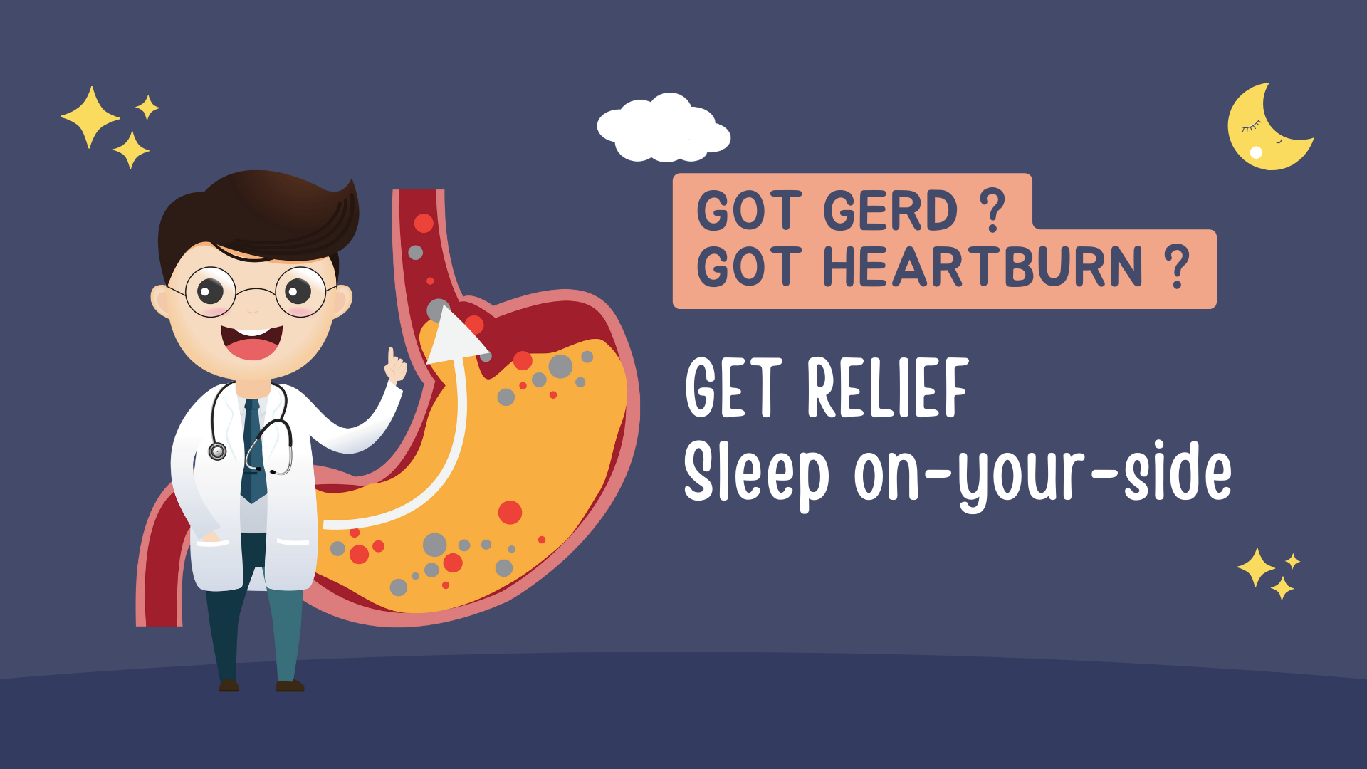 GERD (Gastroesophageal Reflux Disease) and its relation to sleep position