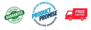 Guarantee | Product Promise | Free Shipping