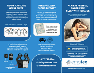 Brochure for Medical Sleep Specialist & Sleep Clinics (25 pieces)